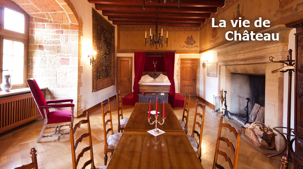 La vie du Château de Vaumarcus (Neuchâtel) - Chambre d'hôtes